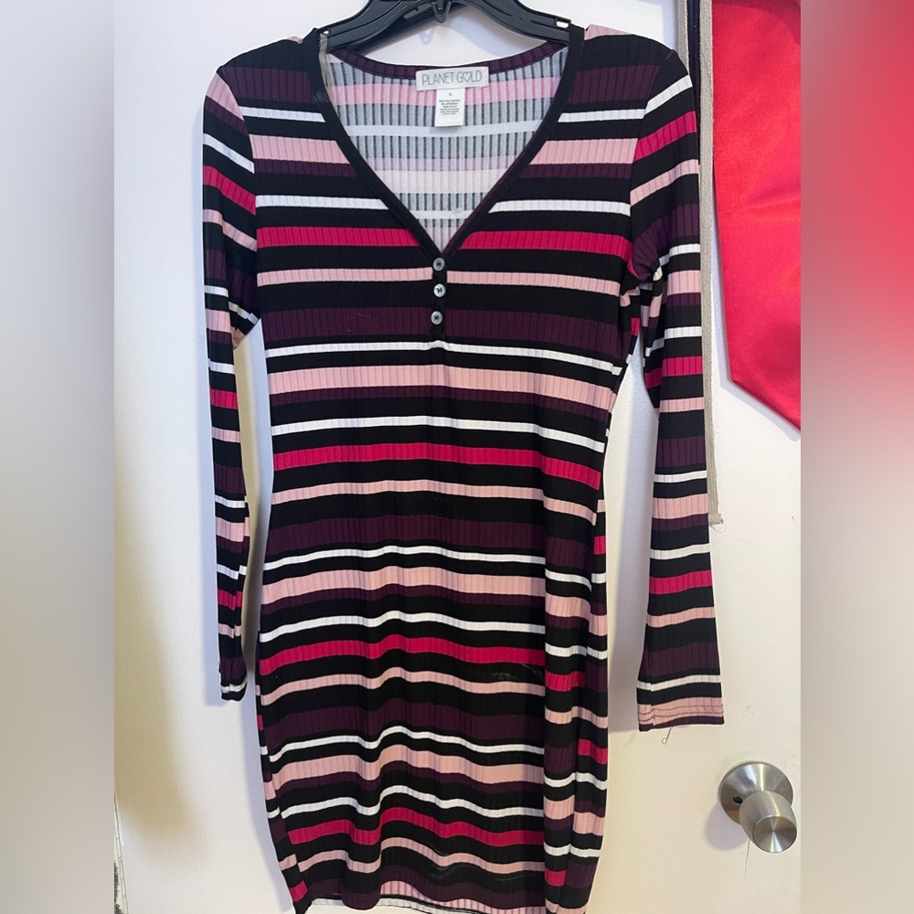 2 Bodycon V Neck Dresses